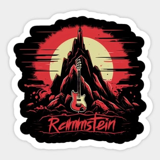 Rammstein Mountain Sticker